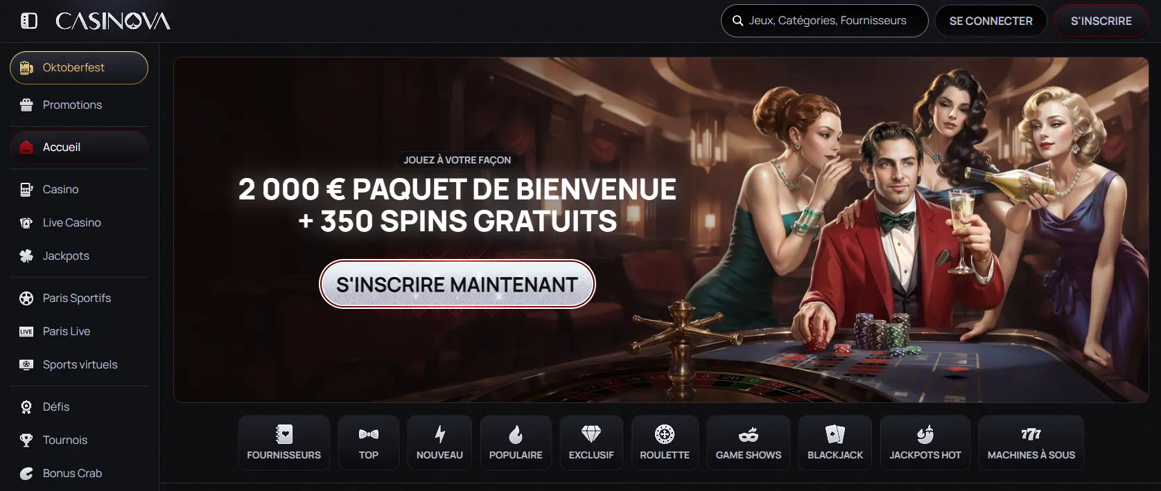Meilleurs nouveaux casinos en ligne : le comparatif septembre 2026