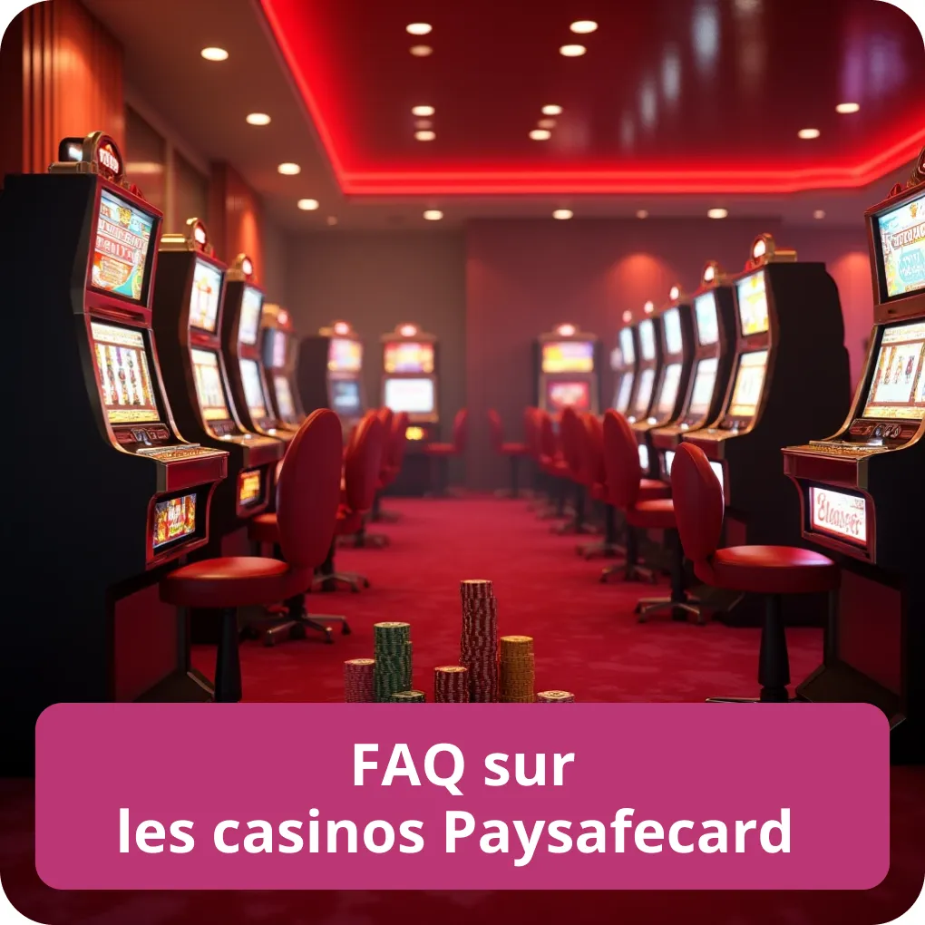 FAQ sur les casinos PaysafeCard